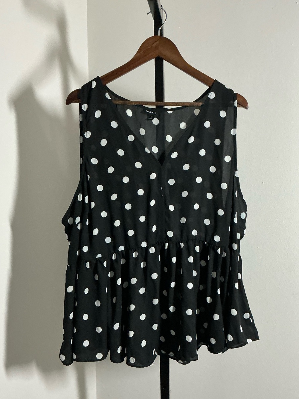 TORRID | Sleeveless Peplum Top